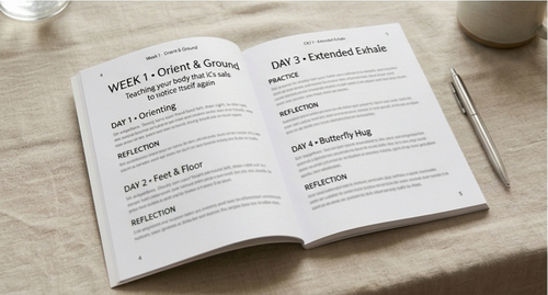 Unclench: The 28-Day Nervous System Reset — Large Print Edition