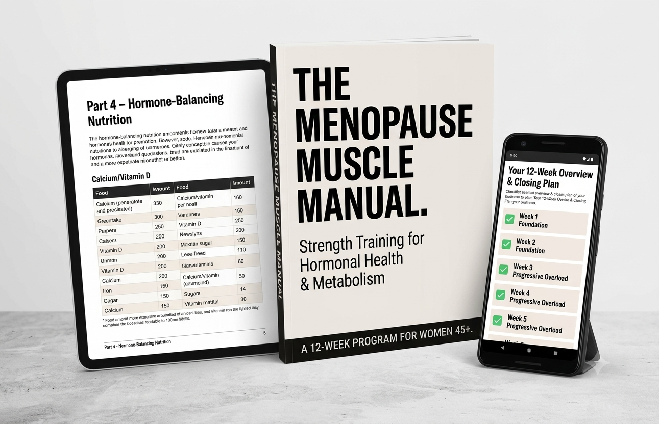 The Menopause Muscle Manual: 12-Week Strength, Nutrition & Lifestyle Program