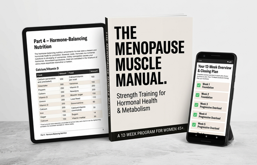 The Menopause Muscle Manual: 12-Week Strength, Nutrition & Lifestyle Program
