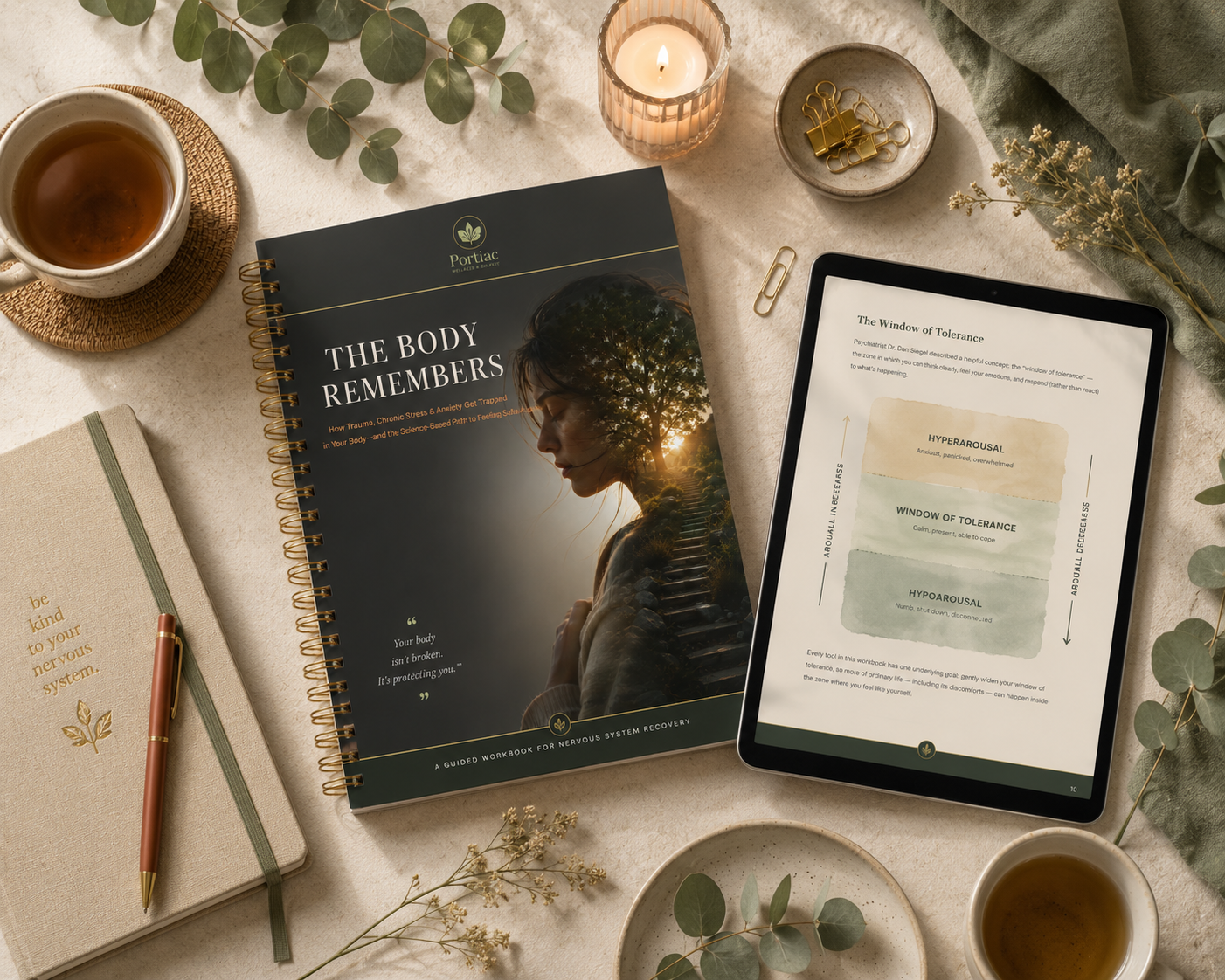 The Body Remembers — Nervous System Recovery Workbook